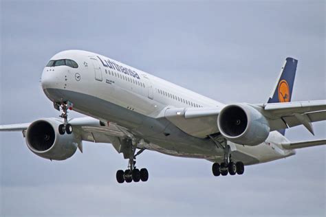 D Aixh Lufthansa Airbus A350 900 Named Magdeburg