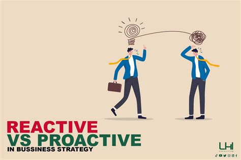 Reactive Vs Proactive In Business Strategy Lhi Consulting