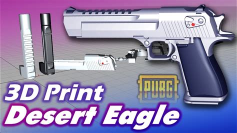 Printing Desert Eagle 데저트이글 3d 프린팅 Youtube