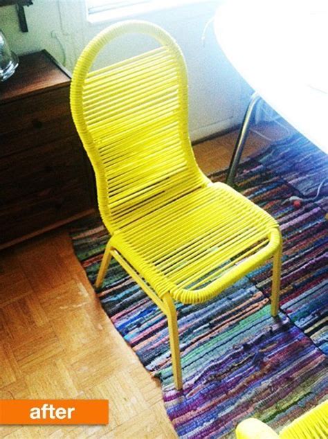 There's plenty of bungee cord belts in the market and you could ultimately waste your money purchasing something of poor quality. Before & After: A Bold Banquet Chair Upgrade | Bungee chair, Chair, Diy chair