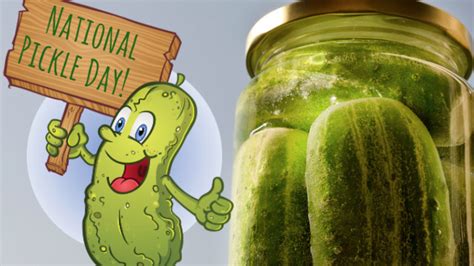 November 14 Is National Pickle Day