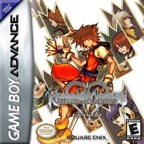 Complete Kingdom Hearts Chain Of Memories Gameboy Advance Game Dkoldies