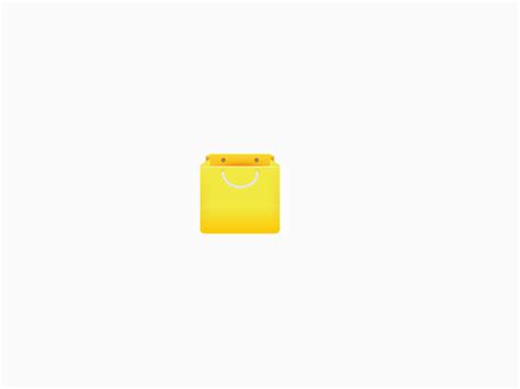 A Yellow Bag With A Smiley Face On It