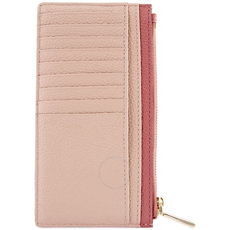 Why not treat yourself to a new michael kors item? Michael Kors Large Slim Zip Card Case- Soft Pink/Multi ...