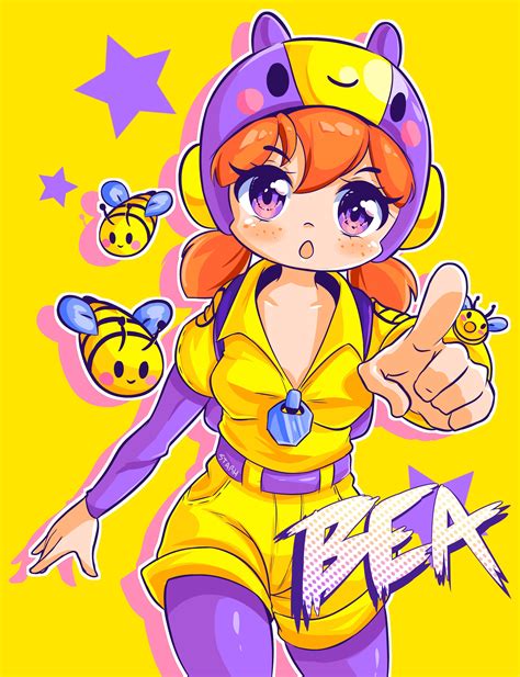 bea brawl stars by starhsama on deviantart star character character drawing rayquaza pokemon