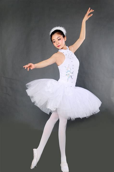 2017 Adult Professional Tutu Ballet Costumes White Camisole Leotard Professional Adult Swan Lake