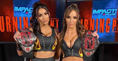 impact knockouts tag team title match set for january 27 won f4w wwe news pro wrestling