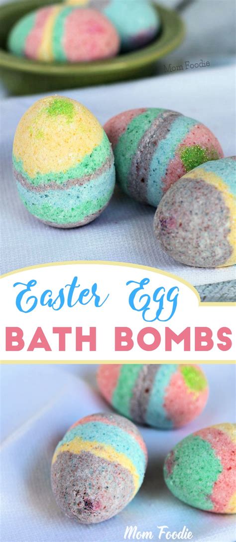 Homemade Easter Egg Bath Bombs Mom Foodie
