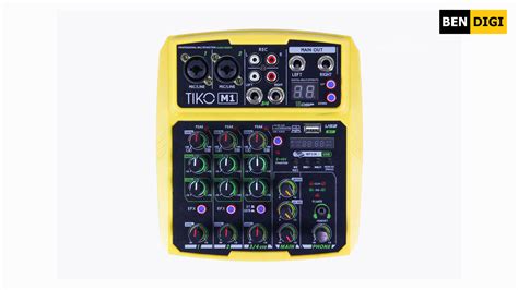Combo Thu âm Mixer Tiko M1 Và Micro Dynamic Maono Au K04