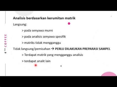 Preparasi Sampel dalam Analisis Farmasi - blog.mahannyff