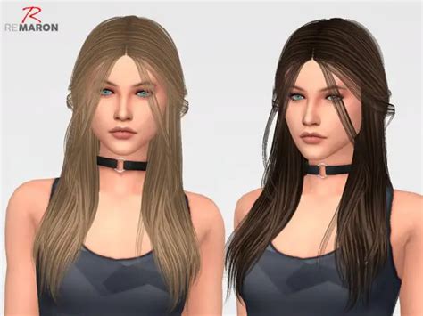 The Sims Resource Make Up Hair Retextured By Remaron Sims 4 Hairs
