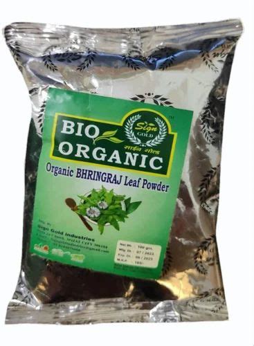 Organic Bhringraj Leaf Powder 100 Gm At Rs 90packet In Sojat Id