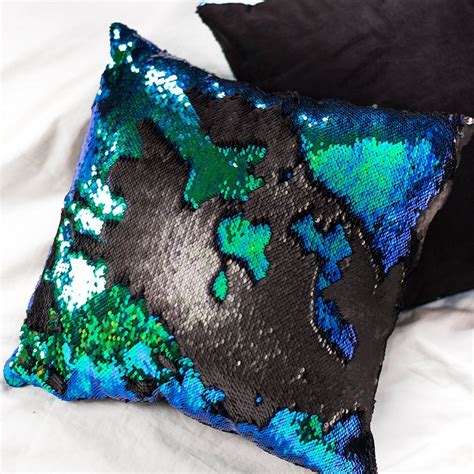 Mermaid Pillow Reversible Sequin Pillow That Changes Color Mermaid