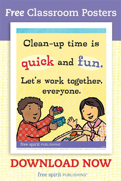 Free Early Childhood Classroom Posters To Download And Print Use The