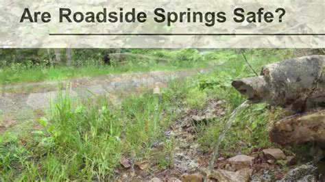Are Roadside Springs Safe Youtube