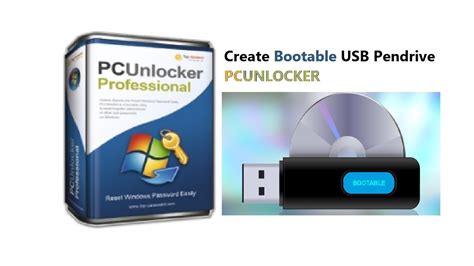 How To Create Bootable Usb Pen Drive Pcunlocker Full Youtube