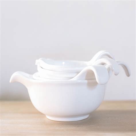 White Serving Bowls (Set of 4) | Serving bowl set, Serving ...