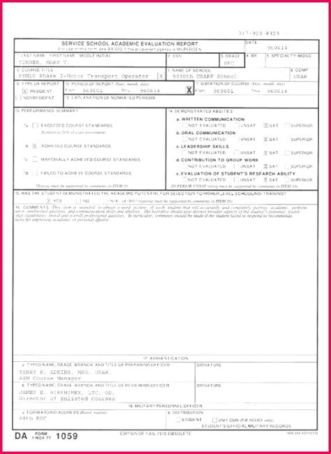 Da Form 2442 Certificate Of Achievement Template Doctemplates Images