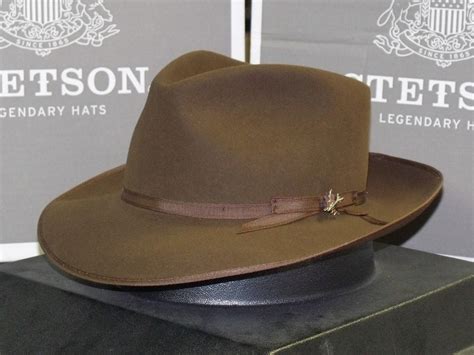 Stetson Stratoliner Royal Fur Felt Fedora Hat One 2 Mini Ranch