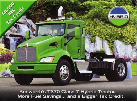 Kenworth T370 Class 7 Hybrid Tractor Alden Jewell Flickr