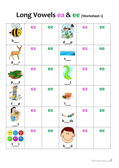 Free Printable Long Vowel Worksheets Check Out Our Collection Of