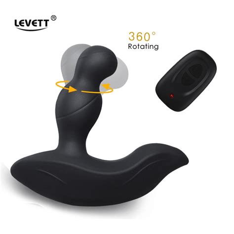 Levett Louis 3 Modes Remote Control Male Prostate Massager Anal Butt Plug Sex Toys For Menanal