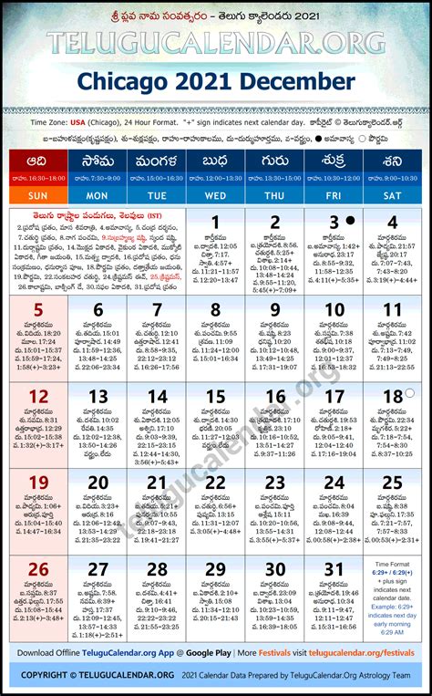 Chicago Telugu Calendar 2022 February Customize And Print
