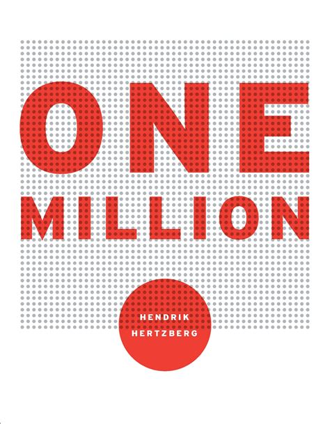 One million means one thousand thousand. Caustic Cover Critic: Visualising Big Numbers