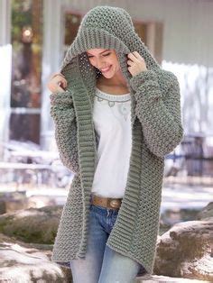 Knit a cuddly hoodie for your favorite cub using red heart bunches of hugs. 12 month infant hoodie free crochet pattern - Knit & Share