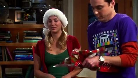 The Big Bang Theory Pennys Christmas T To Sheldon Dailymotion Video