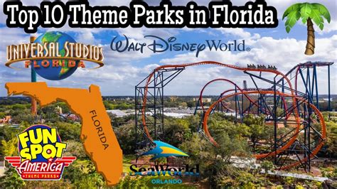 Top 10 Best Theme Parks In Florida 2021 Youtube