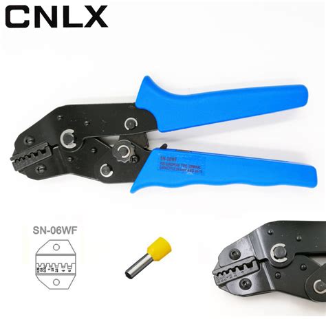 SN 06WF 0 25 6mm2 Crimping Pliers Crimper Press Hand Tool 22 10AWG For
