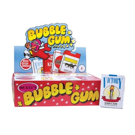 Classic Bubble Gum Cigarettes 24 Pack Bubble Gum