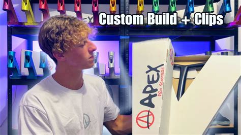 Apex Pro Scooters Unboxing Clips Camille Bonnet YouTube