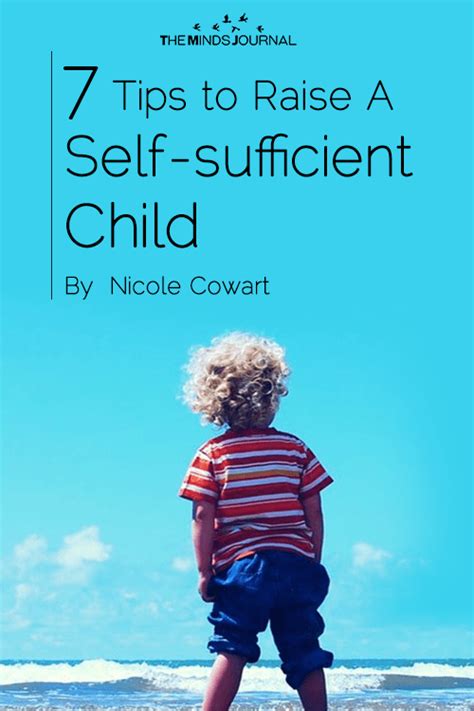 7 Tips To Raise A Self Sufficient Child