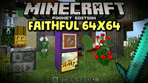 Faithful 64×64 Texture Pack Minecraft Pe Youtube