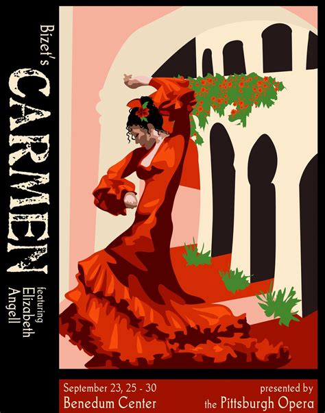 Carmen Poster By Quichi Carmen Opera Art Images Concert Posters