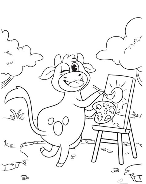 Dibujos De La Vaca Lola Para Colorear Para Colorear Pintar E
