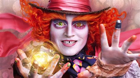 Johnny Depp Alice Through The Looking Glass Wallpaperhd Movies