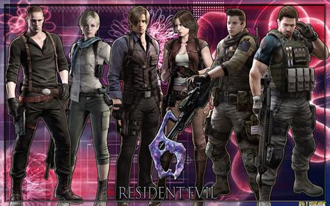 The story of resident evil 6 is told from four different perspectives. WALLPAPER RESIDENT EVIL 6 (V2) by Ludzark on DeviantArt