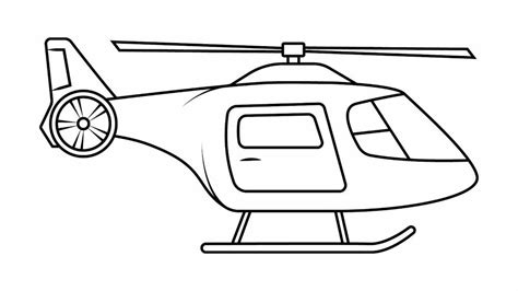 Gambar mewarnai helikopter, helikopter ini adalah jenis rotorcraft di mana angkat dan dorong disediakan oleh rotor. Kertas Mewarnai Helikopter • BELAJARMEWARNAI.info