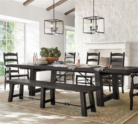 Previous post blackened oak benchwright extending dining tables next post linden round pedestal dining tables. Benchwright Extending Dining Table, Blackened Oak in 2020 ...