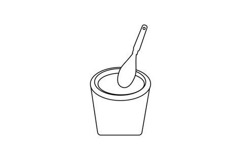 Kitchen Outline Flat Icon By Printables Plazza Thehungryjpeg
