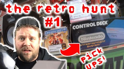 The Retro Hunt Episode 1 Old Retro Games Retro Gamer Daz Youtube