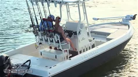 Skeeter Bay Boat Sx2250 Center Console Saltwater Fishing Boat Youtube