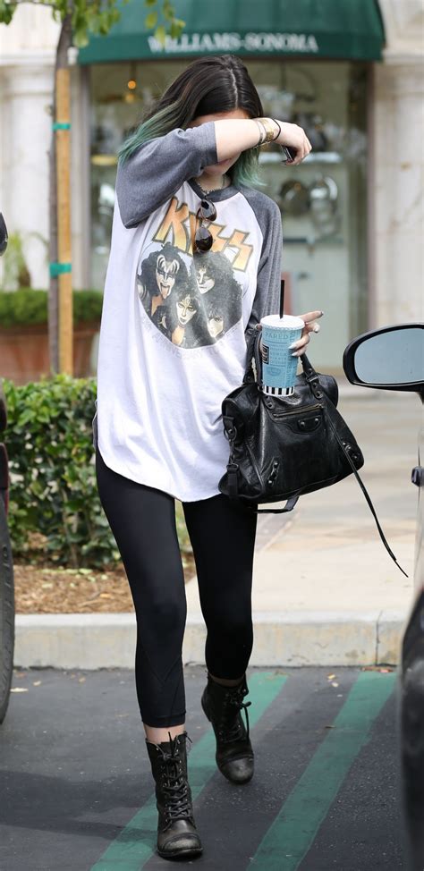 kylie jenner hide from paps out in west hollywood hawtcelebs