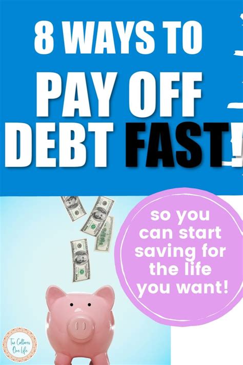 Pay Off Debt Fast 8 Tips To Get Rid Of Debt And Save Money Debt