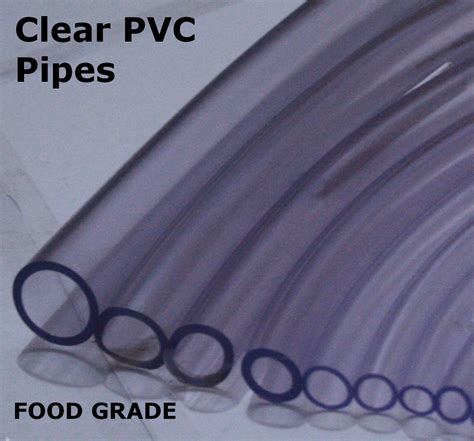 9mm X 12mm Clear Pvc Pipe Tubing Hose Food Grade Free Delivery