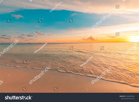 Closeup Sea Sand Beach Panoramic Beach Landscape Inspire Tropical