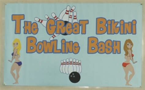 Film Fan Great Bikini Bowling Bash Stars